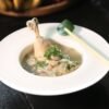 Filipino Ginger Chicken Soup with Green Papaya and Moringa