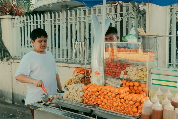 Filipino Orange-Battered Fried Quail Eggs
