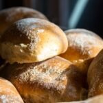 Filipino Pandesal Bread Rolls with Breadcrumb Coating