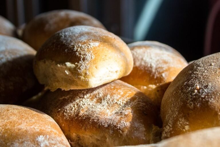 Filipino Pandesal Bread Rolls with Breadcrumb Coating
