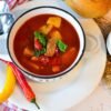 Filipino Pork Belly Coconut Chili Stew