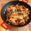 Filipino Stir-Fried Canton Noodles with Chicken and Shrimp