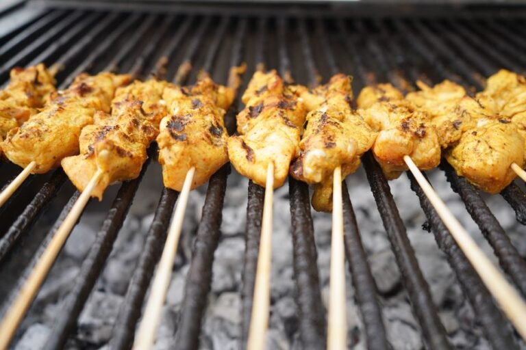 Filipino Street-Style Grilled Chicken Intestine Skewers