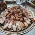 Five-Layer Pork Belly with Korean Dipping Sauces