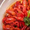 French Crayfish Tail Gratin with Cognac Cream