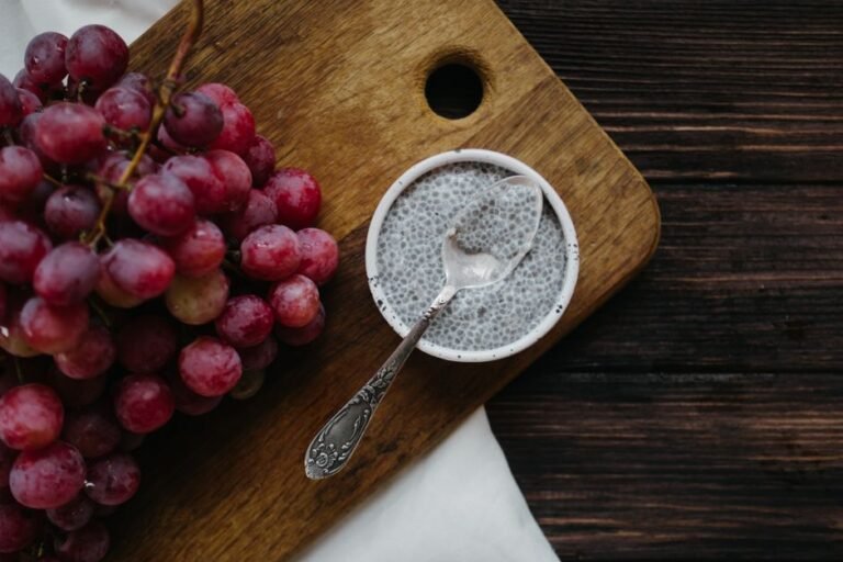 Georgian Grape and Walnut Pudding