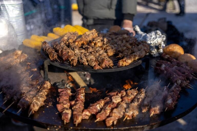 Georgian Pork Skewers