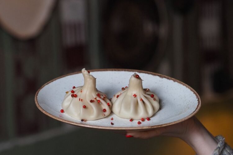 Georgian Spiced Meat Soup Dumplings