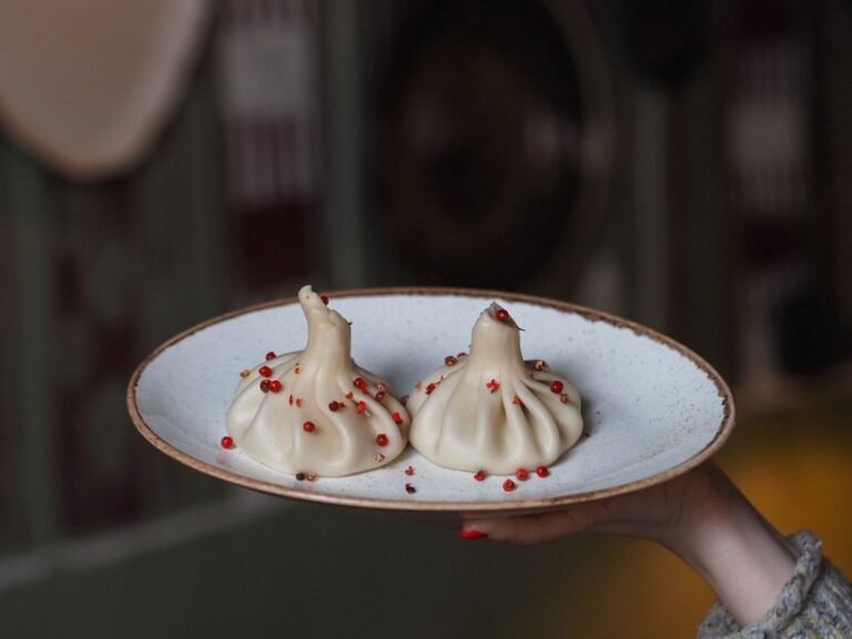 Georgian Spiced Meat Soup Dumplings
