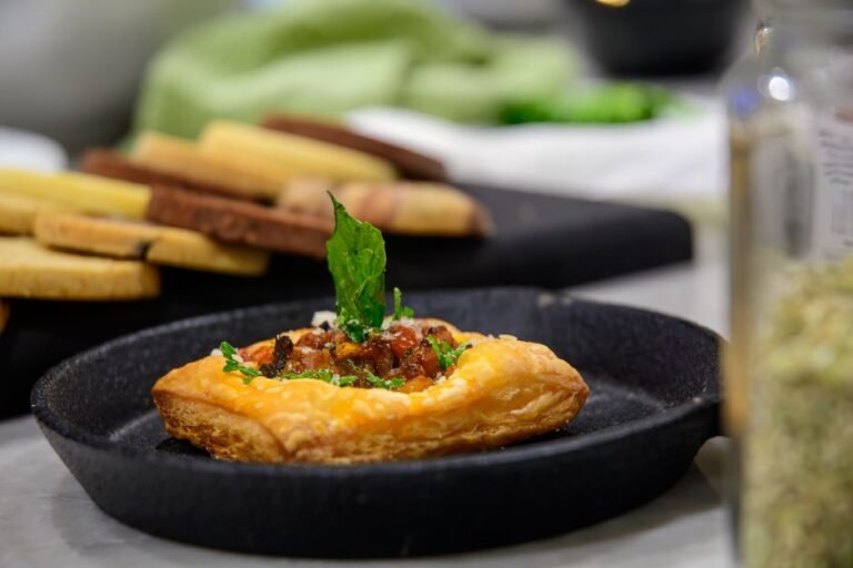 German Caramelized Onion Tart with Bacon