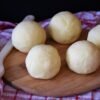 German Potato Dumplings (Kartoffelkloesse) with Brown Butter