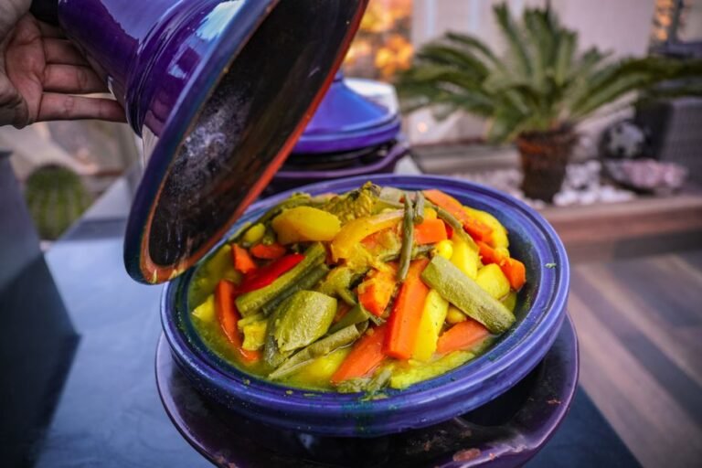 Greek Braised Green Beans and Potatoes with Tomato and Olive Oil