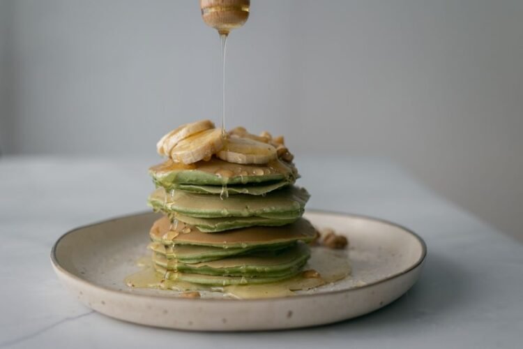 Greek Honey Pancakes with Walnuts and Cinnamon