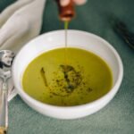 Greek Lentil Soup with Olive Oil and Vinegar