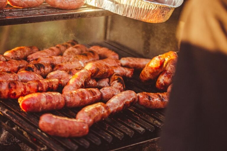 Greek Loukaniko Orange-Fennel Grilled Sausage