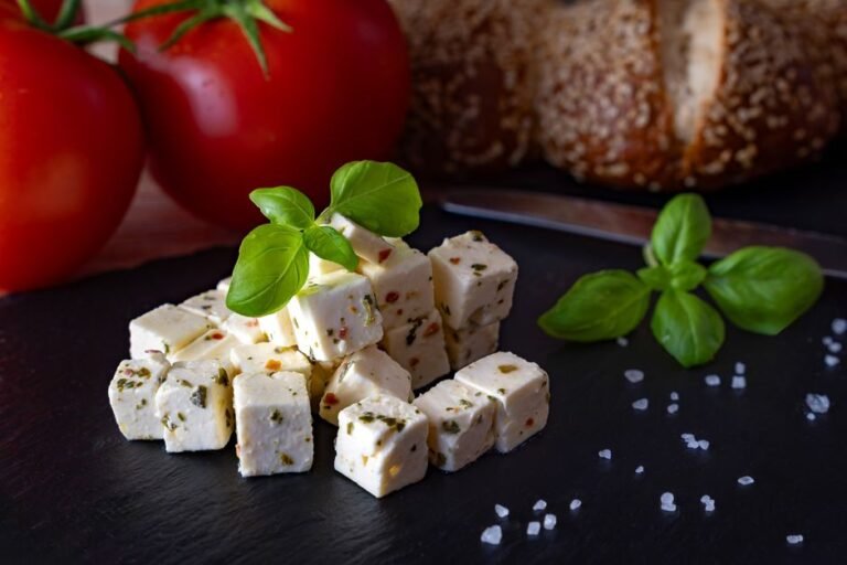 Greek Marinated Feta in Herb-Infused Olive Oil