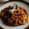 Greek Pasta with Cinnamon-Spiced Meat Sauce