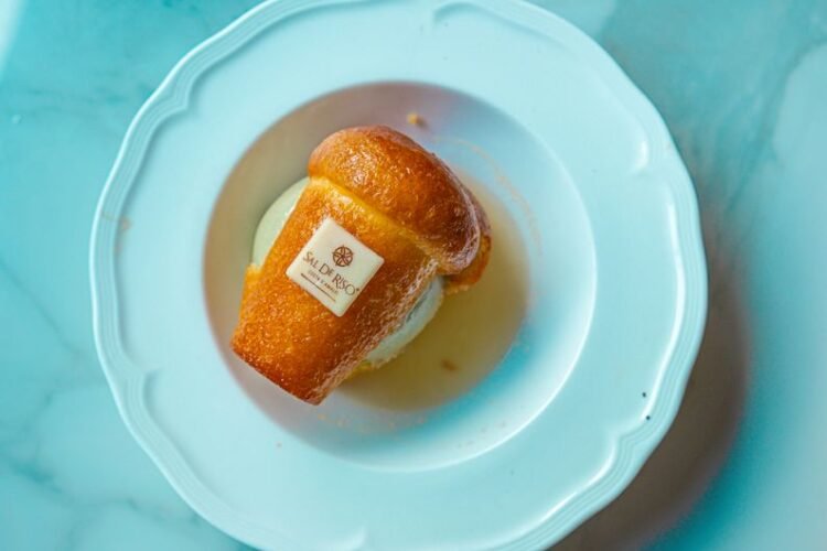 Greek Semolina and Yogurt Syrup Cake