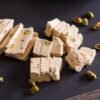 Greek Semolina Halva with Almonds and Cinnamon