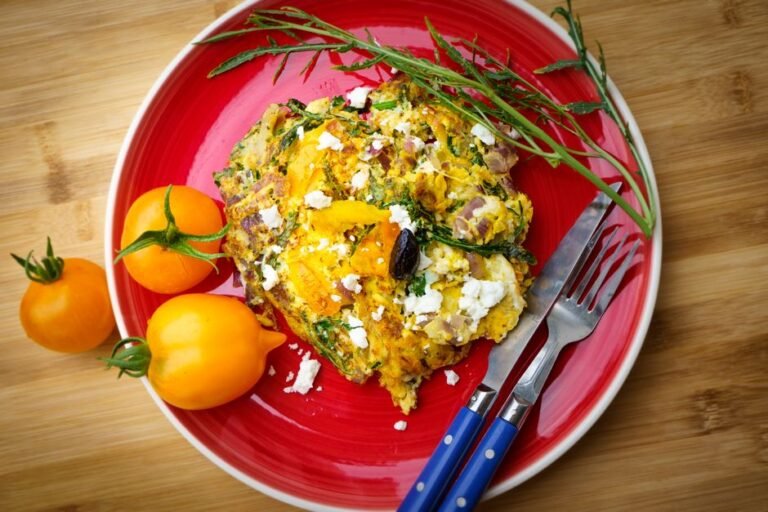Greek Zucchini and Herb Frittata
