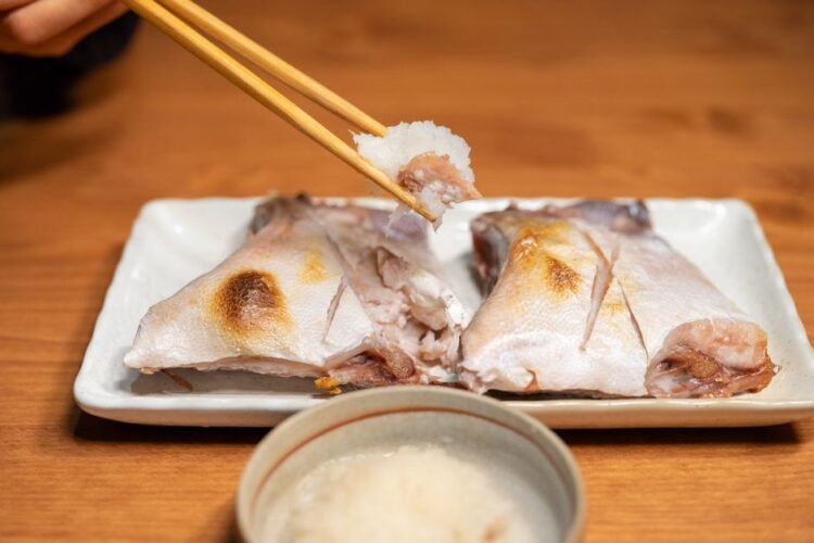 Grilled Yellowtail Kama Hamachi