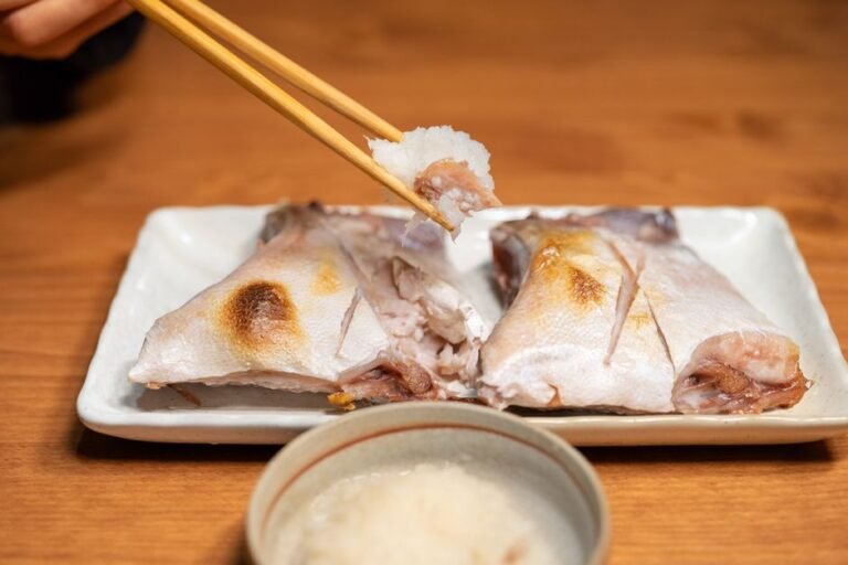 Grilled Yellowtail Kama Hamachi
