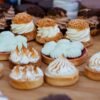 Guadeloupean Coconut Cream Tarts with Guava Topping