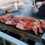 Guadeloupean Grilled Spiny Lobster with Garlic-Lime Butter