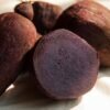Guinean Boiled Taro with Spicy Palm Oil Dip