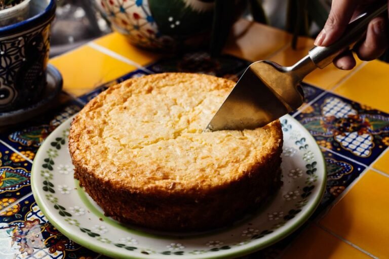 Guinean Sweet Corn Cake