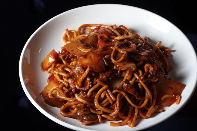 Guyanese Chow Mein Fried Noodles
