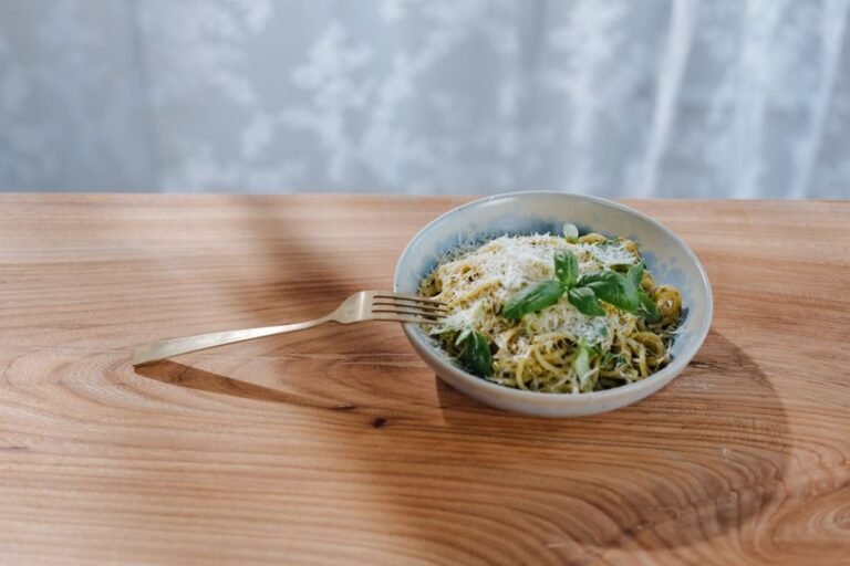 Hand-Rolled Ligurian Twisted Pasta with Basil Pesto
