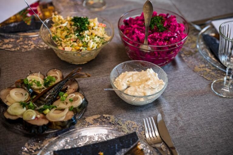 Herring Under Fur Coat Layered Russian Salad