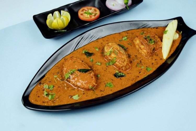 Hilsa Poached in Fresh Bengali Mustard Gravy