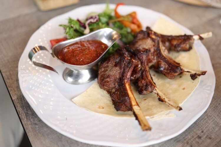 Hokkaido-Style Grilled Lamb with Vegetables