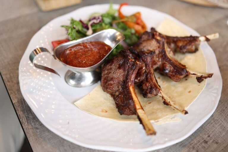 Hokkaido-Style Grilled Lamb with Vegetables