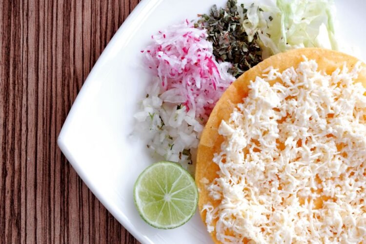 Honduran Bean and Cheese Crispy Tortillas