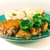 Honduran Bean and Cheese Stuffed Flour Tortillas