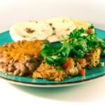 Honduran Bean and Cheese Stuffed Flour Tortillas