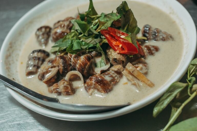 Honduran Coastal Seafood Coconut Soup
