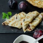 Hungarian Crepes with Sweet Cottage Cheese Filling