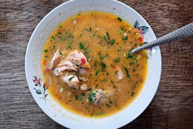 Hungarian Fisherman's Paprika Fish Soup