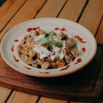 Indian Lentil Dumplings in Yogurt