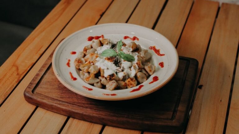Indian Lentil Dumplings in Yogurt