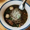 Indonesian Beef Meatball Noodle Soup