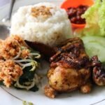 Indonesian Coconut Milk Rice with Spiced Chicken (Solo-Style)