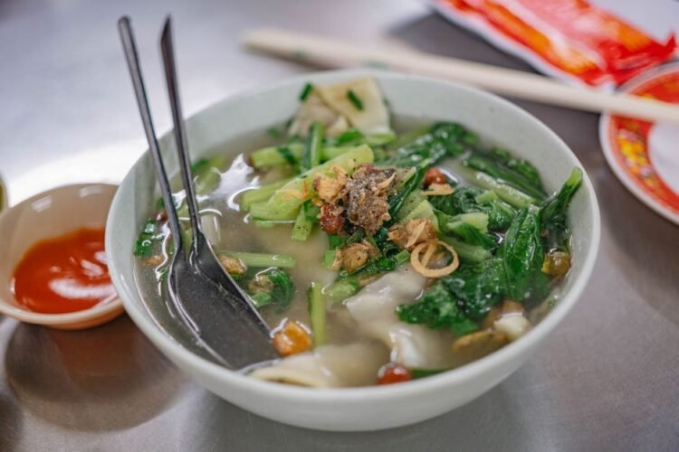 Indonesian Fish Ball Soup