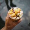 Indonesian Shaved Fruit Salad with Spicy Palm Sugar Sauce
