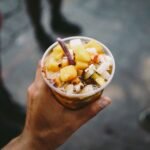 Indonesian Shaved Fruit Salad with Spicy Palm Sugar Sauce