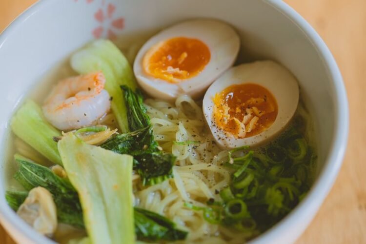 Indonesian Shrimp Ball Soup